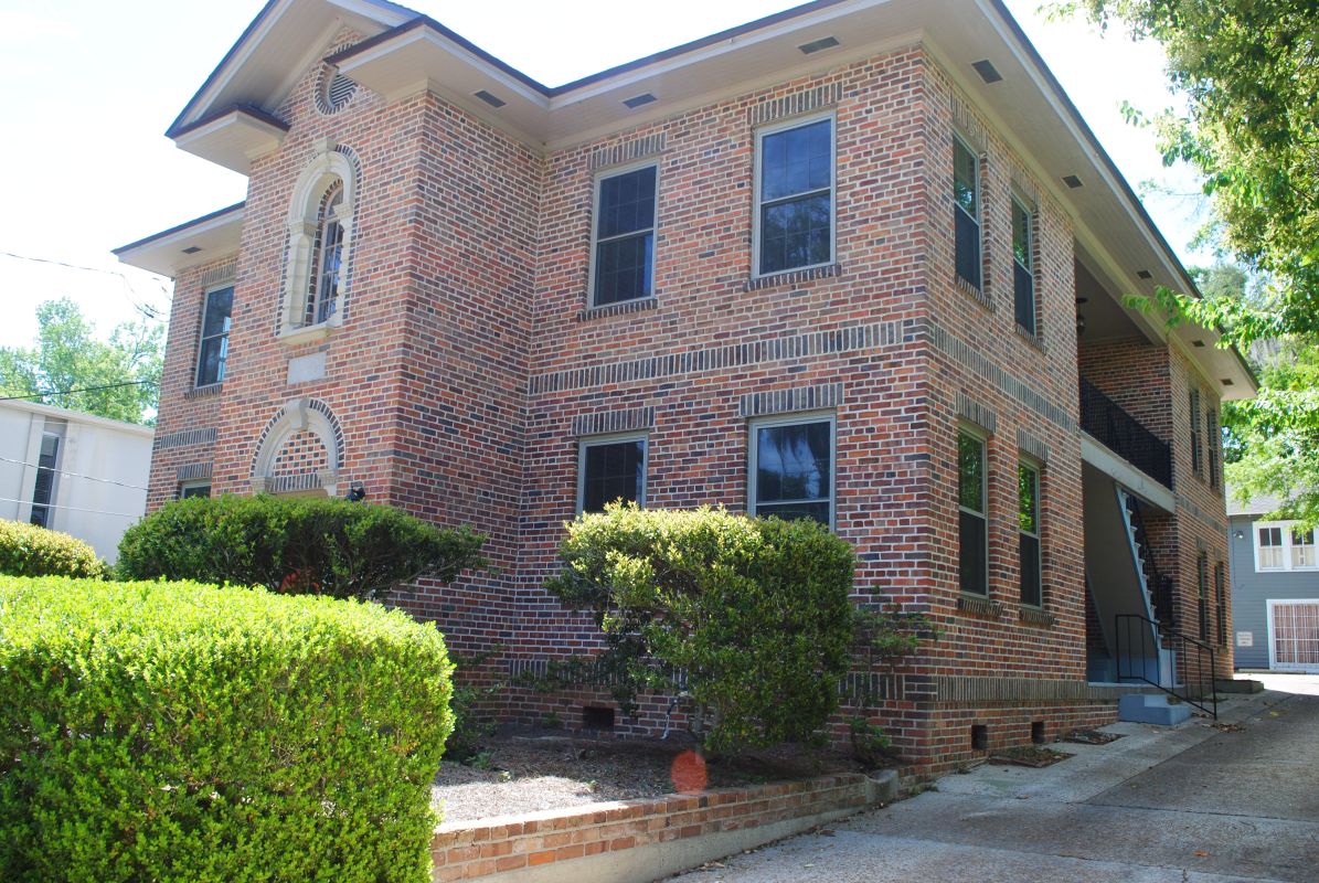 historic commercial building side view